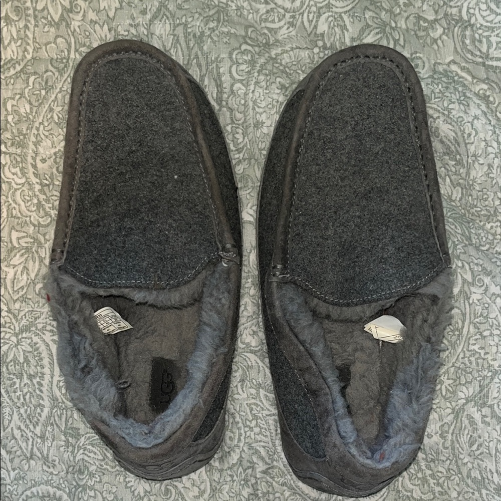 UGG Men's Gray Slippers